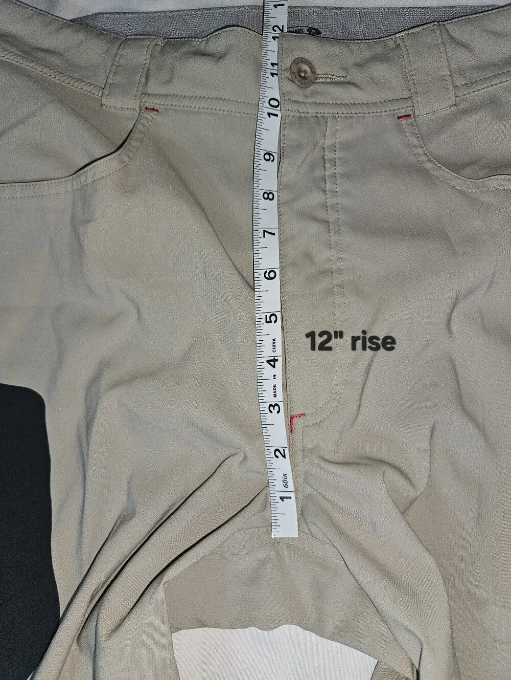 Cabelas Mens L 34 Outdoor Hiking Fishing Tan XPG Cool Phase Pants British Khaki